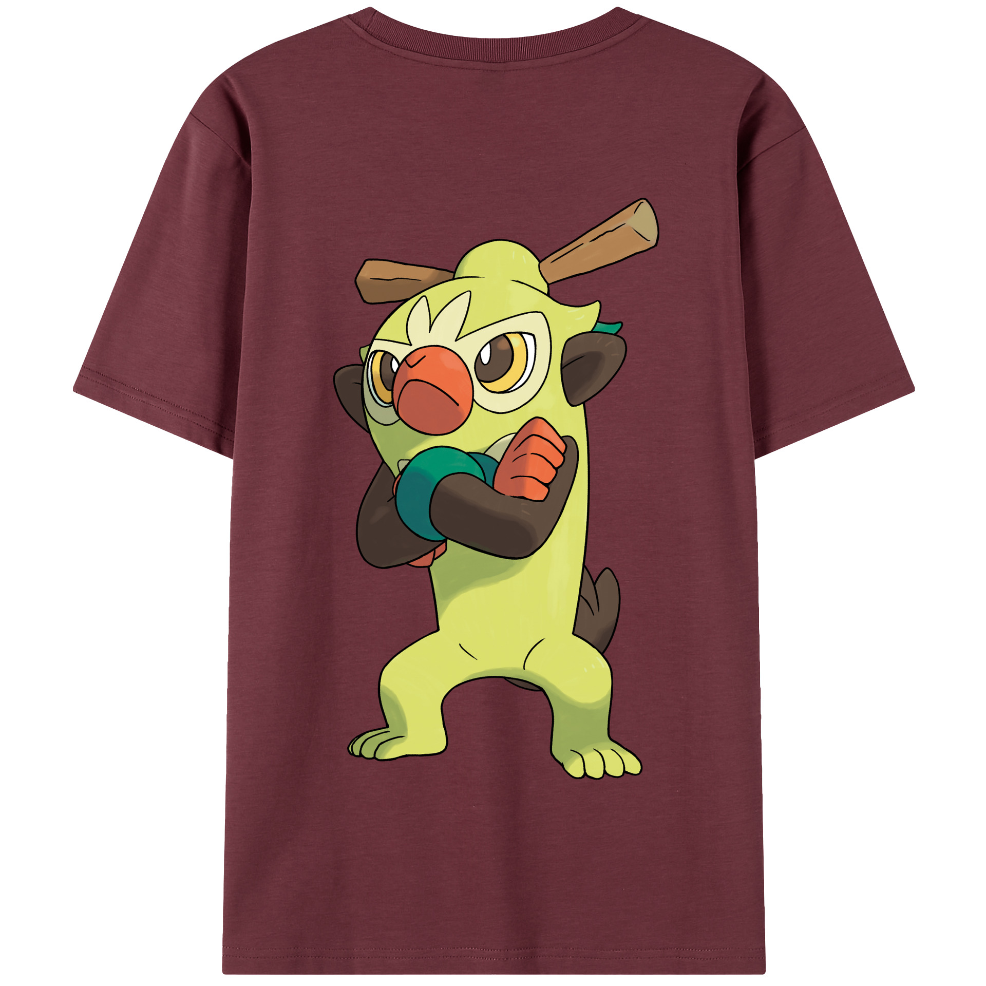 （画像用） ポケットモンスター Pokémon 綿100％半袖Tシャツ（背面プリント）